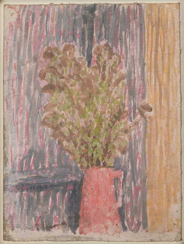 Flowers in a Pink Jug